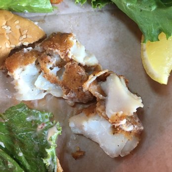 Cracker's Bar & Grill - Some of the fish filet formed apart for your review - Seafood Near Me - Crystal River, Florida
