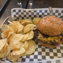 The Lighting Cattle Wagyu Smash Burger.