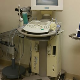Sonogram machine from 1991. Has a nerve to charge copay for this. Sonogram machine from 1991. Has a nerve to charge copay for this.