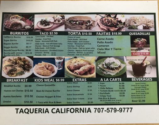 Menu photo 4 Taqueria California - Windsor Windsor, CA Menu photo 4 Taqueria California - Windsor Windsor, CA