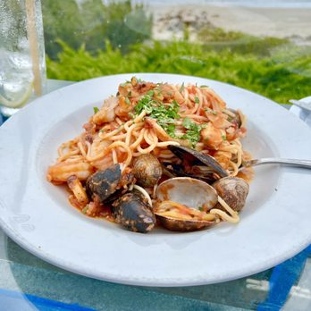 Sam's Chowder House - Seafood Spaghetti - Seafood Near Me - Half Moon Bay, California Sam's Chowder House - Seafood Spaghetti - Seafood Near Me - Half Moon Bay, California