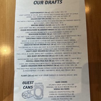 Barrier Island Brewing - New American Near Me - St Simons Island, Georgia