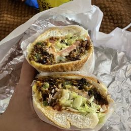 Vegan Chopped Cheese Sandwich  Was soooo good. The bad reviews must be old bc i had a great experience. Awesome vegan options