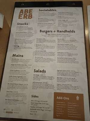 Menu photo 2 Abe Erb - Downtown Kitchener Kitchener, ON Menu photo 2 Abe Erb - Downtown Kitchener Kitchener, ON