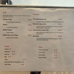 Ski’s Sandwich Shop - Kids Menu, Desserts, Drinks, and Side Options