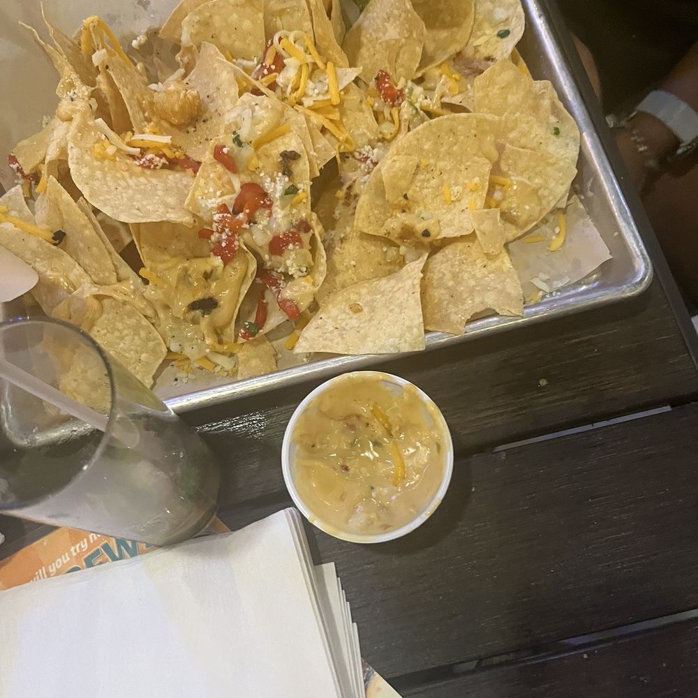 Cold no cheese nachos Cold no cheese nachos