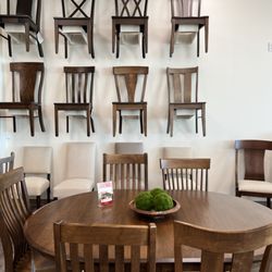 Woodbine Furniture - Our chairs come with a lifetime guarantee because they're built to last for generations.
