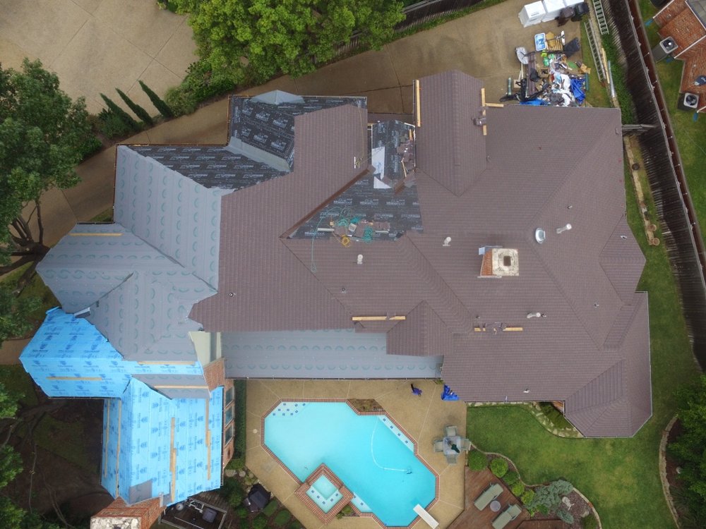 Slide of Interstate Roofing Company