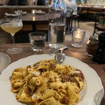 Bettina - Pappardelle with Lamb Ragu - Pizza Near Me - Santa Barbara, California Bettina - Pappardelle with Lamb Ragu - Pizza Near Me - Santa Barbara, California