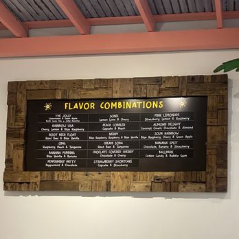 Sunset Slush Jupiter - Classic Italian Ice - menu - Ice Cream & Frozen Yogurt Near Me - Jupiter, Florida