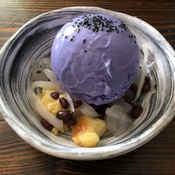 Bayan Ko - Ube "sundae" (good, but it's basically the toppings for halo halo) - Cuban Near Me - Chicago, Illinois Bayan Ko - Ube "sundae" (good, but it's basically the toppings for halo halo) - Cuban Near Me - Chicago, Illinois