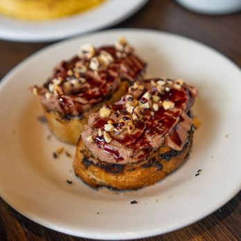 Poor Hendrix - Chicken liver pate toasts - New American Near Me - Atlanta, Georgia