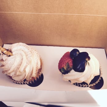 Pushkin's Bakery - Carrot cupcake and mixed berry cupcake! - Bakeries Near Me - Sacramento, California Pushkin's Bakery - Carrot cupcake and mixed berry cupcake! - Bakeries Near Me - Sacramento, California