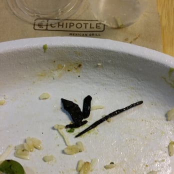 Chipotle Mexican Grill - Those black pieces were some of the burnt vegi I picked out of my bowl. - Fast Food Near Me - Millbrae, California Chipotle Mexican Grill - Those black pieces were some of the burnt vegi I picked out of my bowl. - Fast Food Near Me - Millbrae, California