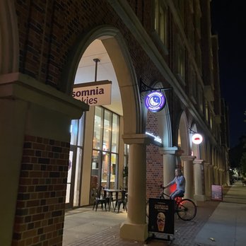 Insomnia Cookies - the outside of a building at night - Desserts Near Me - Los Angeles, California Insomnia Cookies - the outside of a building at night - Desserts Near Me - Los Angeles, California