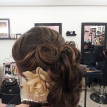 Hidden Hairpin - Matron of honor hair - Hair Salons Near Me - San Pedro, California