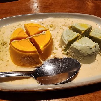 Rara - Kulfi mango and pistachio with Rabadi - Himalayan/Nepalese Near Me - Palo Alto, California Rara - Kulfi mango and pistachio with Rabadi - Himalayan/Nepalese Near Me - Palo Alto, California
