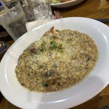 Tavola - Mushroom risotto with shrimp - Italian Near Me - San Juan, Puerto Rico Tavola - Mushroom risotto with shrimp - Italian Near Me - San Juan, Puerto Rico