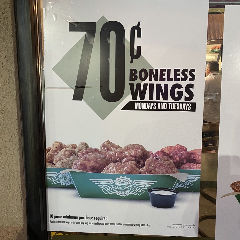 Wingstop - Monday special - Chicken Wings Near Me - Kansas City, Missouri