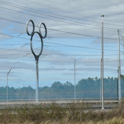 Mickey Mouse Power Line - Mickey powerline, long exposure photo