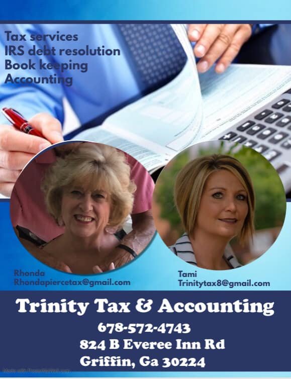 TRINITY TAX & ACCOUNTING 824 Everee Inn Rd, Griffin,