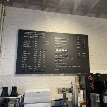 Stumptown Coffee Roasters - Menu - Coffee & Tea Near Me - Pasadena, California