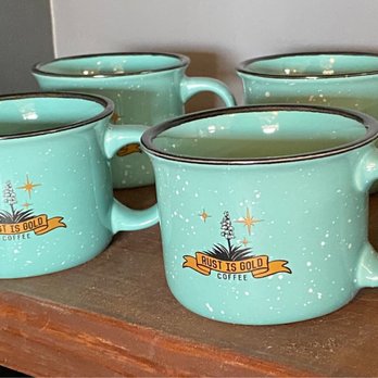Rust Is Gold Coffee - Logo mugs. - Coffee & Tea Near Me - Albuquerque, New Mexico Rust Is Gold Coffee - Logo mugs. - Coffee & Tea Near Me - Albuquerque, New Mexico
