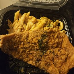 fish and 1/2 lobster mac fish and 1/2 lobster mac