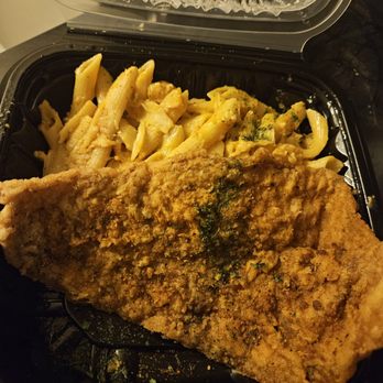 Cuzzo's Cuisine - fish and  1/2 lobster mac - American Near Me - Charlotte, North Carolina
