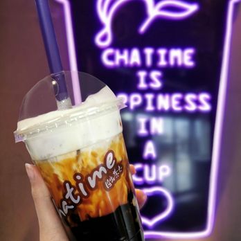 Chatime - Brown Sugar Pearl w/ Oat Milk - Bubble Tea Near Me - Richmond Hill, Ontario Chatime - Brown Sugar Pearl w/ Oat Milk - Bubble Tea Near Me - Richmond Hill, Ontario