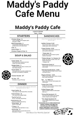 Maddy's Paddy Cafe by null