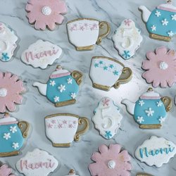 Blakely Sweets - Tea party cookies!