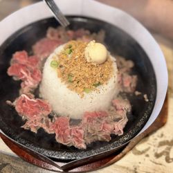 Sizzling Lunch - Garlic Beef Pepper Rice