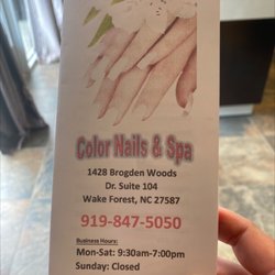 Color Nails & Spa - Phone number, address, hours
