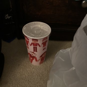 El Pollo Loco - Drink has no tape to cover the lid. - Mexican Near Me - Palmdale, California El Pollo Loco - Drink has no tape to cover the lid. - Mexican Near Me - Palmdale, California