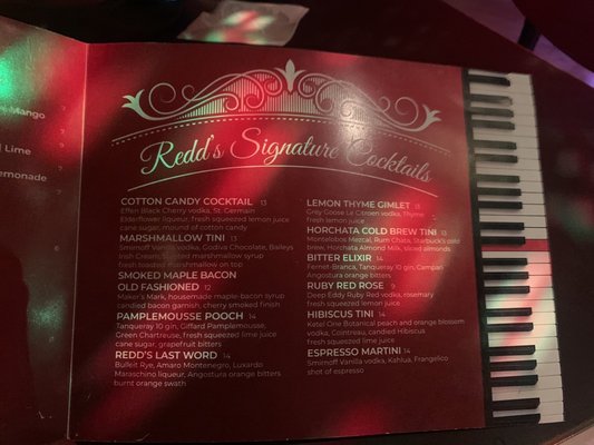 Menu photo 4 Redd's Piano Bar and Lounge Round Rock, TX