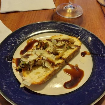Trey Griffith - Wild mushrooms, shaved Parm, Balsamic reduction - Personal Chefs Near Me