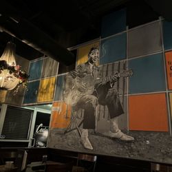 Cody's Restaurant Bar & Patio - Interior painting of Muddy Waters