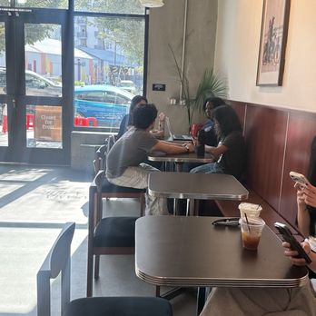 Kasama Cà Phê - Interior side tables and seating - Coffee & Tea Near Me - San Jose, California Kasama Cà Phê - Interior side tables and seating - Coffee & Tea Near Me - San Jose, California