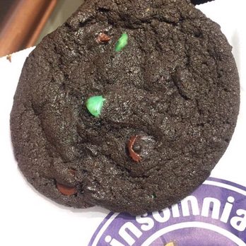 Insomnia Cookies - Mint chocolate - Desserts Near Me - Denton, Texas