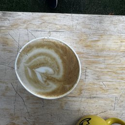 Pistachio latte Pistachio latte