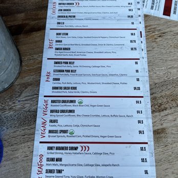 Zandra's Taqueria - Menu - Tacos Near Me - Manassas, Virginia