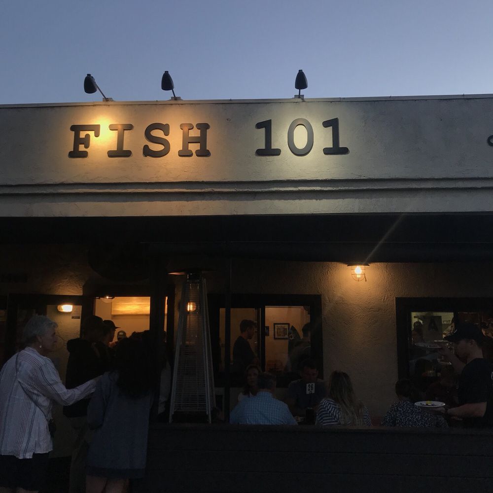 Fish 101 - Outdoor ambiance.. - Seafood Near Me - Encinitas, California Fish 101 - Outdoor ambiance.. - Seafood Near Me - Encinitas, California