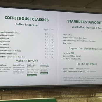 Starbucks - Menu - Coffee & Tea Near Me - Longmont, Colorado Starbucks - Menu - Coffee & Tea Near Me - Longmont, Colorado