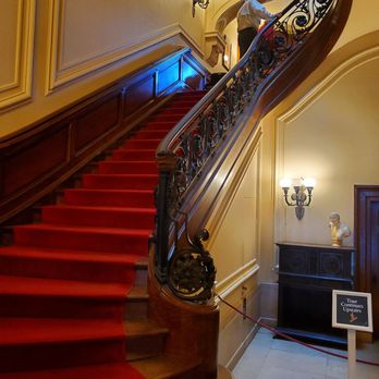 The Breakers - Grand staircase leading up to the bedrooms - 9/21/2026 - Landmarks & Historical Buildings Near Me - Newport, Rhode Island The Breakers - Grand staircase leading up to the bedrooms - 9/21/2026 - Landmarks & Historical Buildings Near Me - Newport, Rhode Island