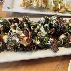 The Homestead - Roasted Brussels sprouts with balsamic glaze