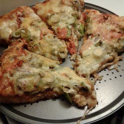 Aladdin - Udercooked soggy,greasy,too much topping.What a mess.Had to put it in the oven.Wasn't offered another pizza/discount.Not ordering anymore.