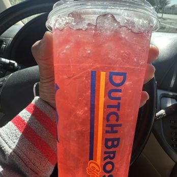 Dutch Bros Coffee - Peach palm beach with green tea = bomb - Coffee & Tea Near Me - Brentwood, California