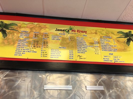 Menu photo 4 Jamaica Mi Krazy Smyrna, GA