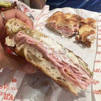 All’Antico Vinaio - Sandwich with Pistachio Spread - Sandwiches Near Me - Las Vegas, Nevada All’Antico Vinaio - Sandwich with Pistachio Spread - Sandwiches Near Me - Las Vegas, Nevada